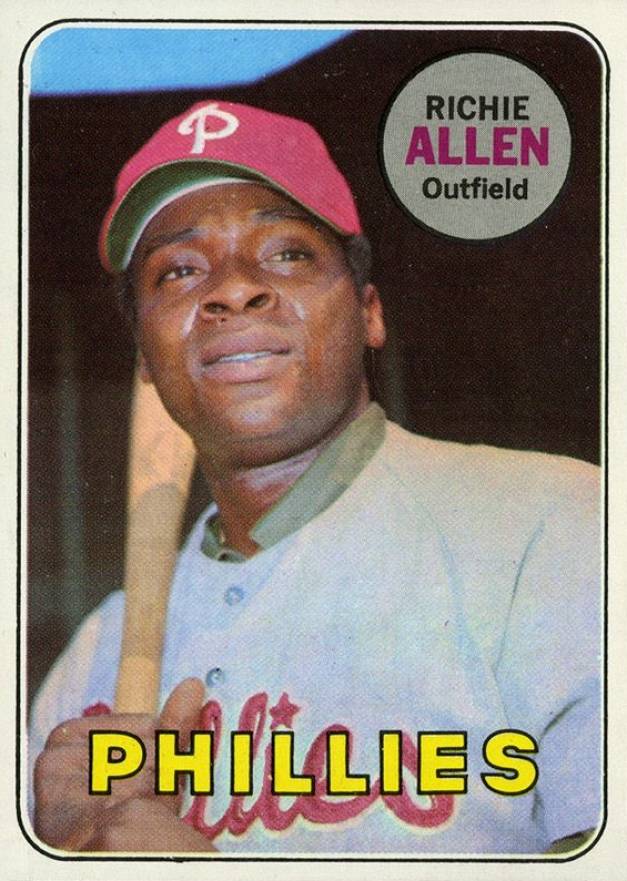 1969 Topps Richie Allen #350 Baseball Card