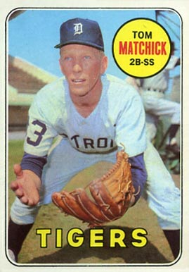 1969 Topps Tom Matchick #344 Baseball Card
