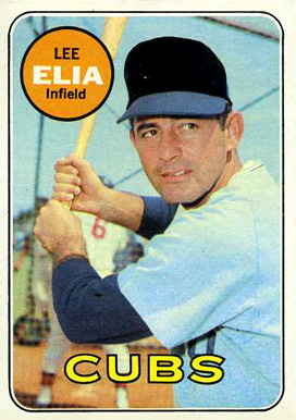 1969 Topps Lee Elia #312 Baseball Card
