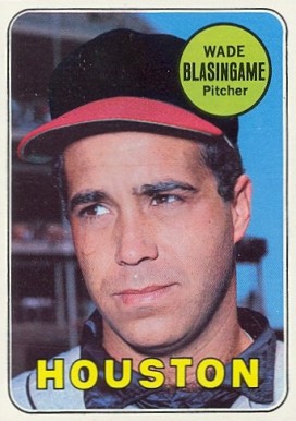 1969 Topps Wade Blasingame #308 Baseball Card