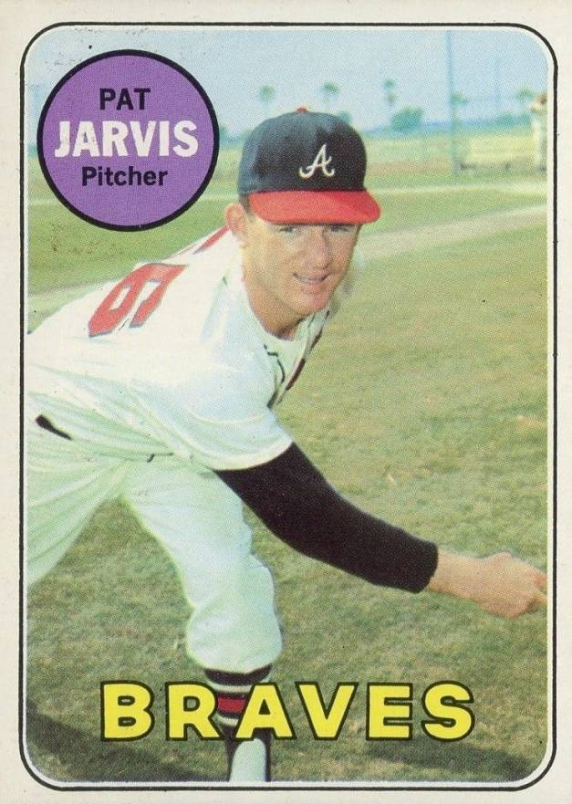 1969 Topps Pat Jarvis #282 Baseball Card
