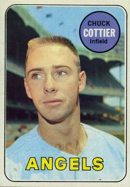 1969 Topps Chuck Cottier #252 Baseball Card