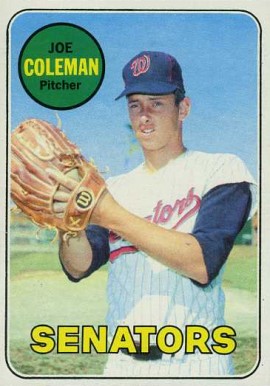 1969 Topps Joe Coleman #246 Baseball Card