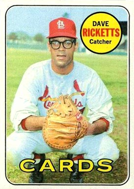 1969 Topps Dave Ricketts #232 Baseball Card