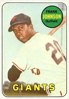 1969 Topps Frank Johnson #227 Baseball Card