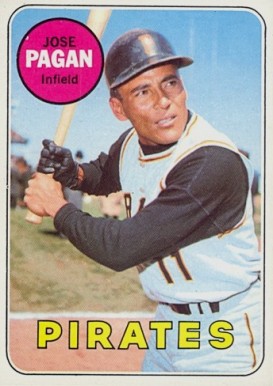 1969 Topps Jose Pagan #192 Baseball Card