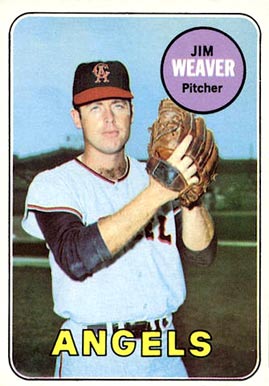 1969 Topps Jim Weaver #134 Baseball Card
