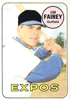 1969 Topps Jim Fairey #117 Baseball Card