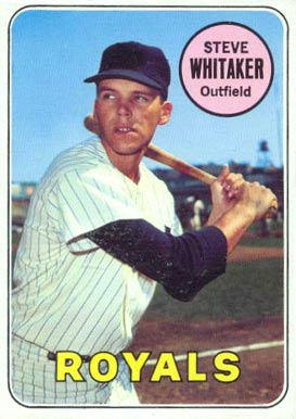 1969 Topps Steve Whitaker #71 Baseball Card