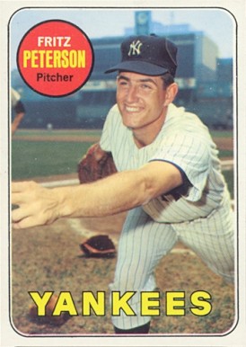 1969 Topps Fritz Peterson #46 Baseball Card