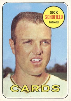 1969 Topps Dick Schofield #18 Baseball Card