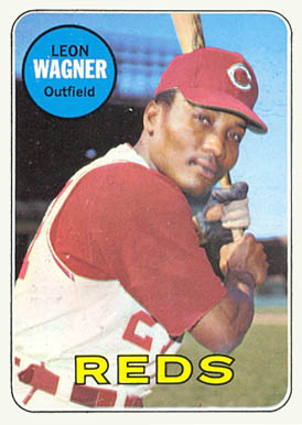 1969 Topps Leon Wagner #187 Baseball Card