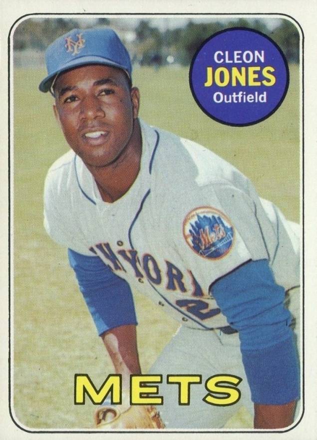 1969 Topps Cleon Jones #512 Baseball Card