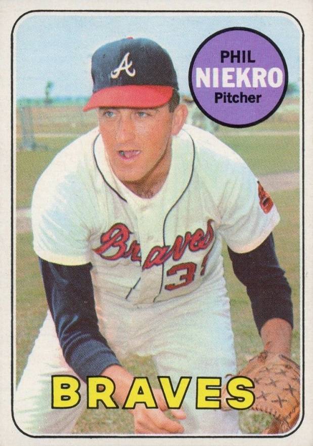 1969 Topps Phil Niekro #355 Baseball Card