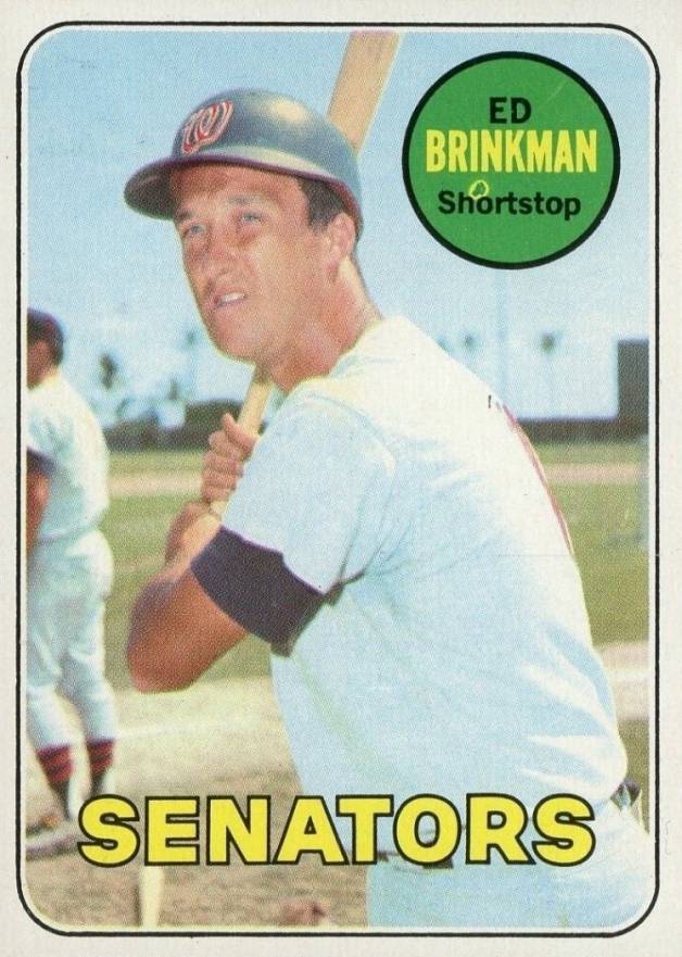 1969 Topps Ed Brinkman #153 Baseball Card