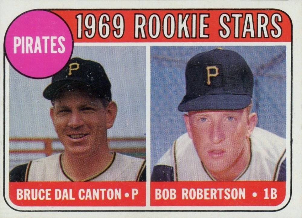 1969 Topps Pirates Rookies #468w Baseball Card