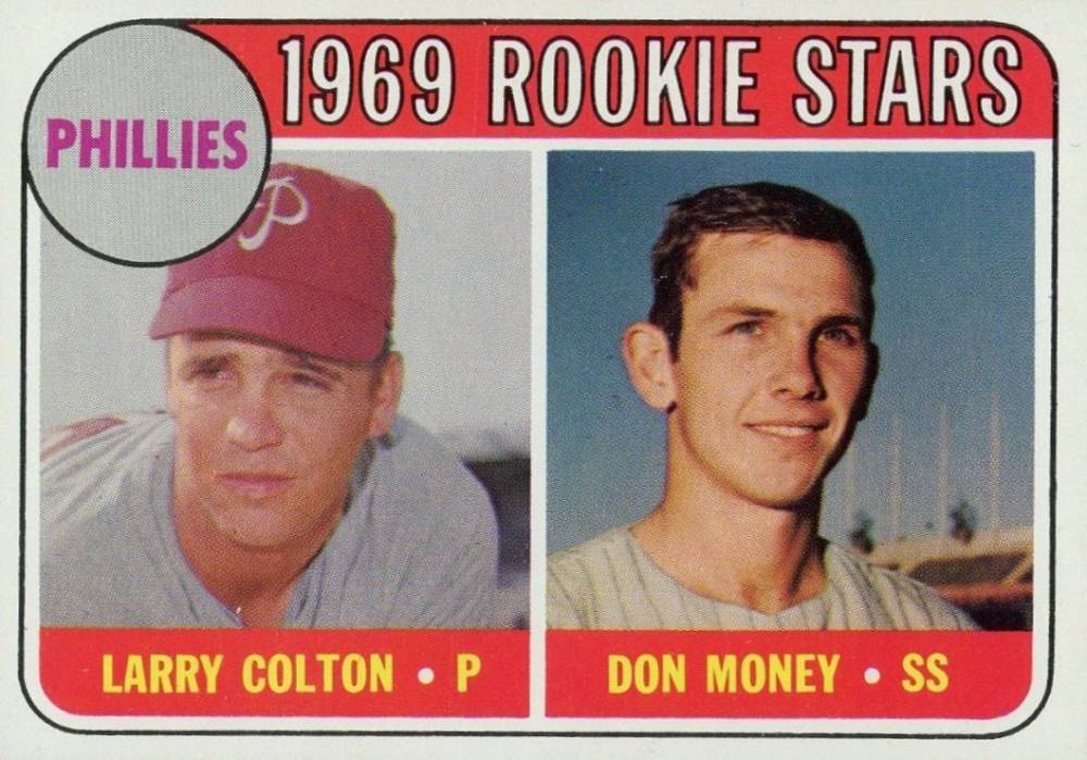 1969 Topps Phillies Rookies #454y Baseball Card