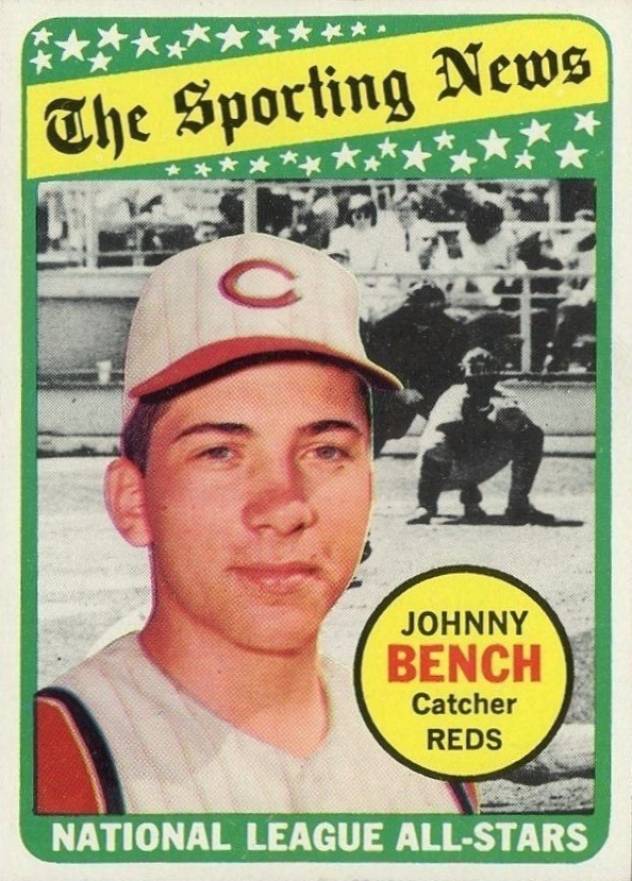 1969 Topps Johnny Bench #430 Baseball Card
