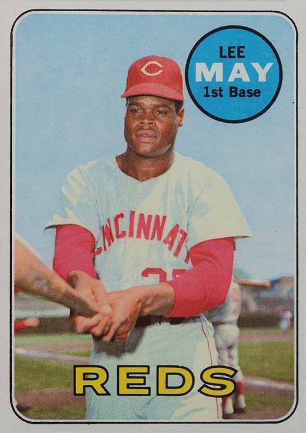 1969 Topps Lee May #405 Baseball Card