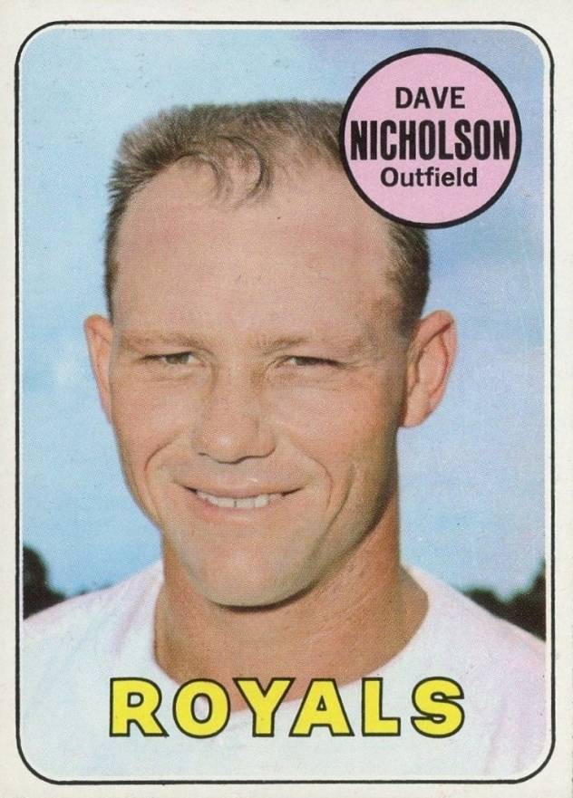 1969 Topps Dave Nicholson #298 Baseball Card