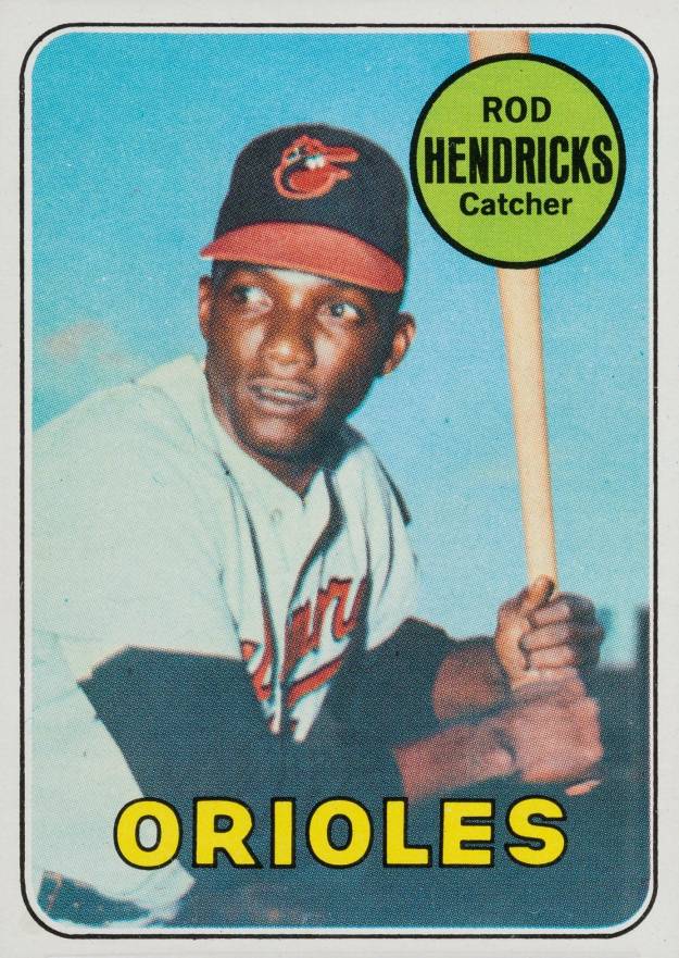1969 Topps Elrod Hendricks #277 Baseball Card