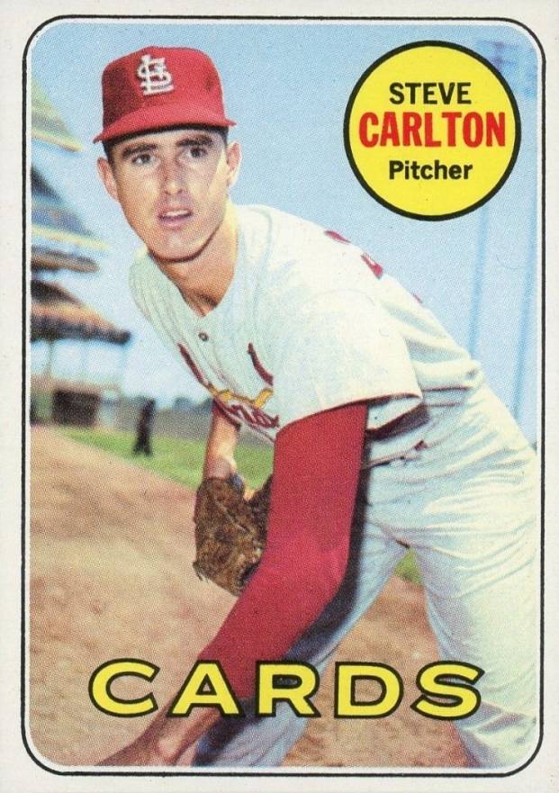 1969 Topps Steve Carlton #255 Baseball Card