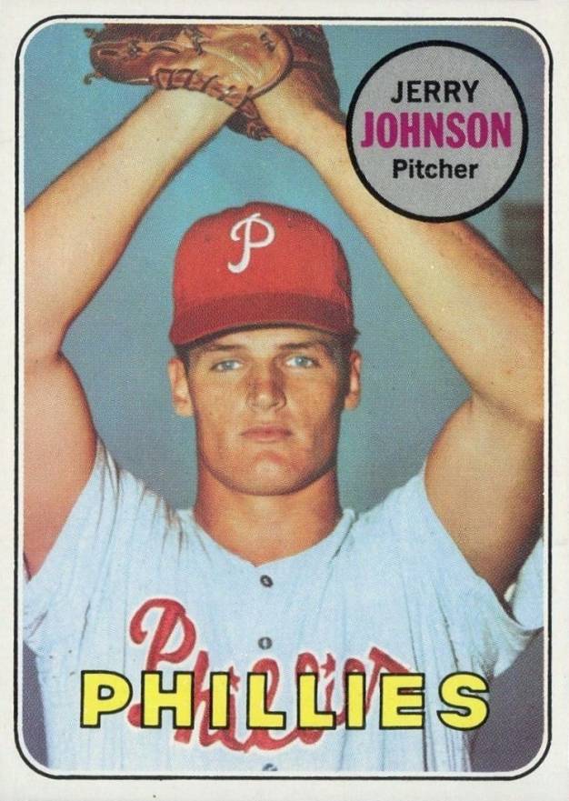 1969 Topps Jerry Johnson #253 Baseball Card
