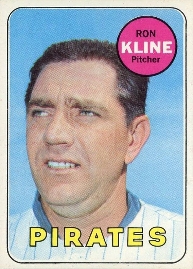 1969 Topps Ron Kline #243 Baseball Card