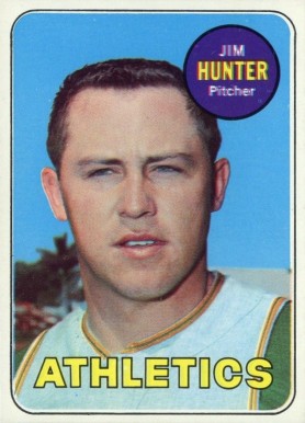 1969 Topps Jim Hunter #235 Baseball Card