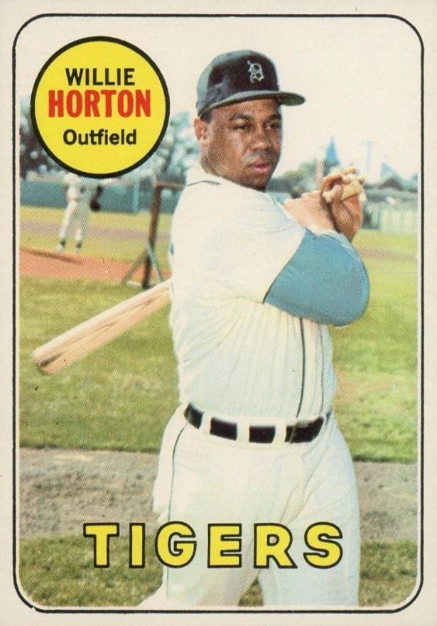 1969 Topps Willie Horton #180 Baseball Card