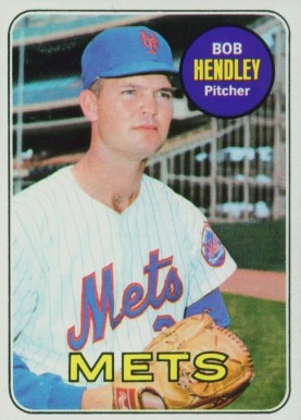 1969 Topps Bob Hendley #144 Baseball Card