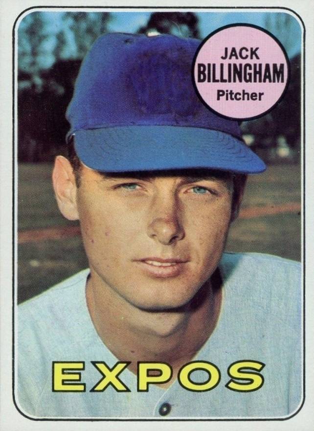 1969 Topps Jack Billingham #92 Baseball Card