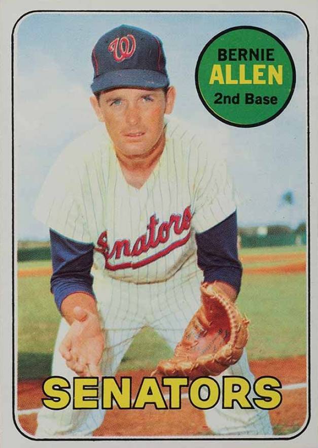 1969 Topps Bernie Allen #27 Baseball Card