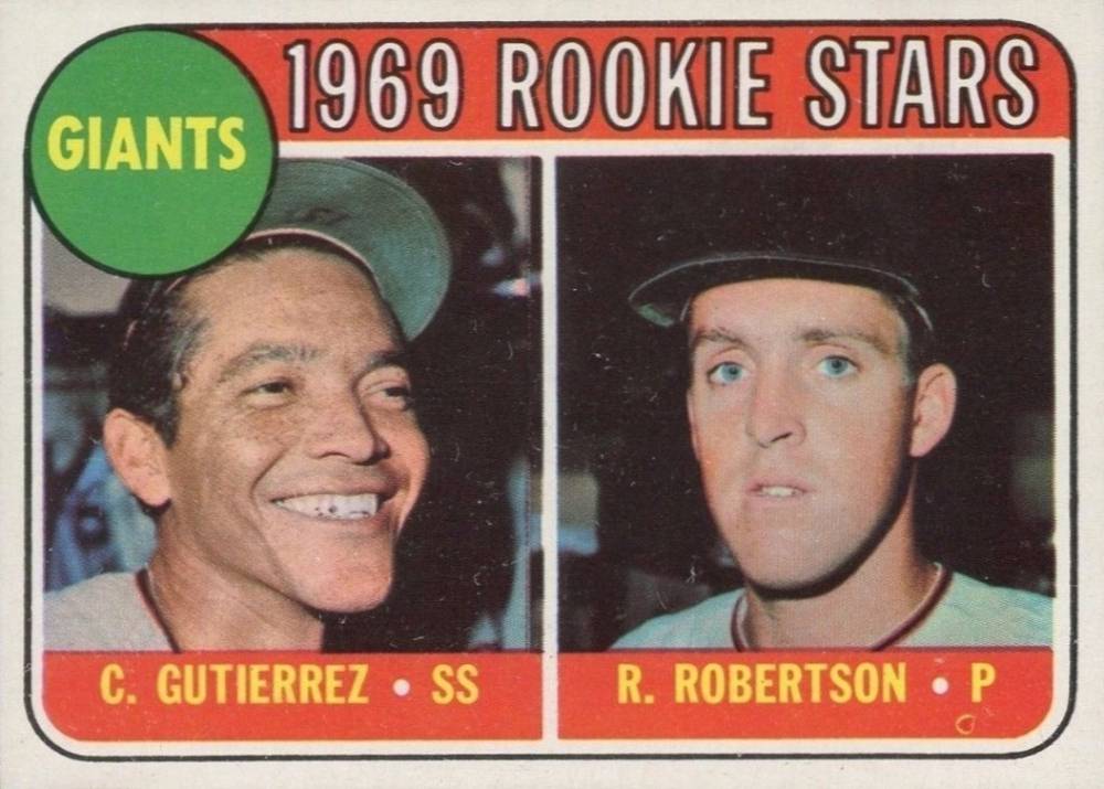 1969 Topps Giants Rookies #16 Baseball Card