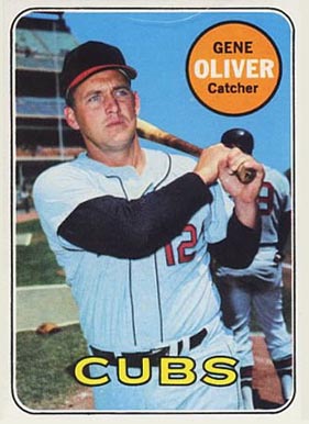 1969 Topps Gene Oliver #247 Baseball Card