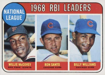 1969 Topps N.L. R.B.I. Leaders #4 Baseball Card