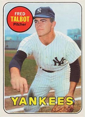 1969 Topps Fred Talbot #332 Baseball Card