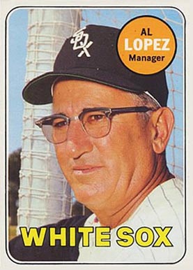 1969 Topps Al Lopez #527 Baseball Card