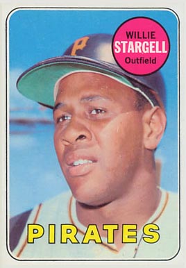 1969 Topps Willie Stargell #545 Baseball Card