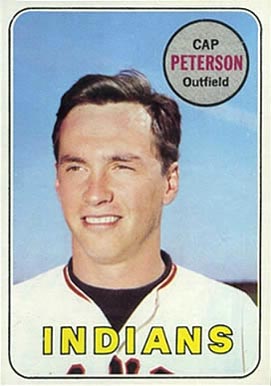1969 Topps Cap Peterson #571 Baseball Card