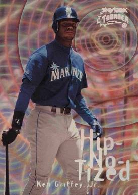 1999 Skybox Thunder Hip-No-Tized Ken Griffey Jr. #4 Baseball Card