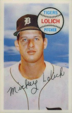 1970 Kellogg's Kelloggs Mickey Lolich #65 Baseball Card