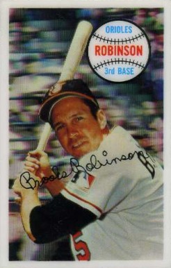 1970 Kellogg's Kelloggs Brooks Robinson #21 Baseball Card