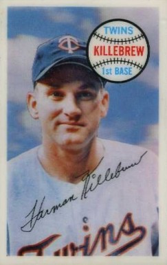 1970 Kellogg's Kelloggs Harmon Killebrew #61 Baseball Card