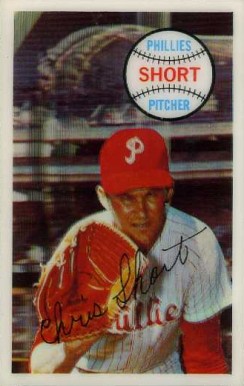 1970 Kellogg's Kelloggs Chris Short #41 Baseball Card