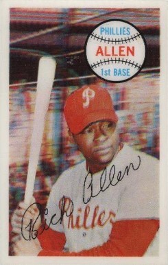 1970 Kellogg's Kelloggs Rich Allen #33 Baseball Card