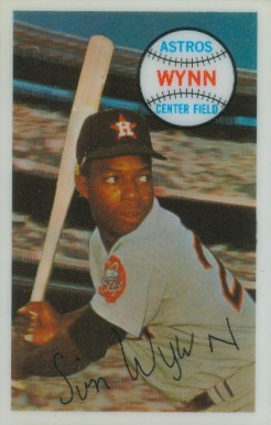 1970 Kellogg's Kelloggs James Wynn #9 Baseball Card