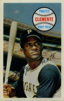 1970 Kellogg's Kelloggs Roberto Clemente #27 Baseball Card