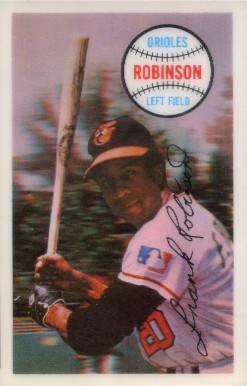 1970 Kellogg's Kelloggs Frank Robinson #15 Baseball Card