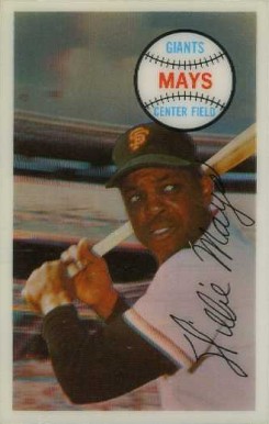 1970 Kellogg's Kelloggs Willie Mays #12 Baseball Card
